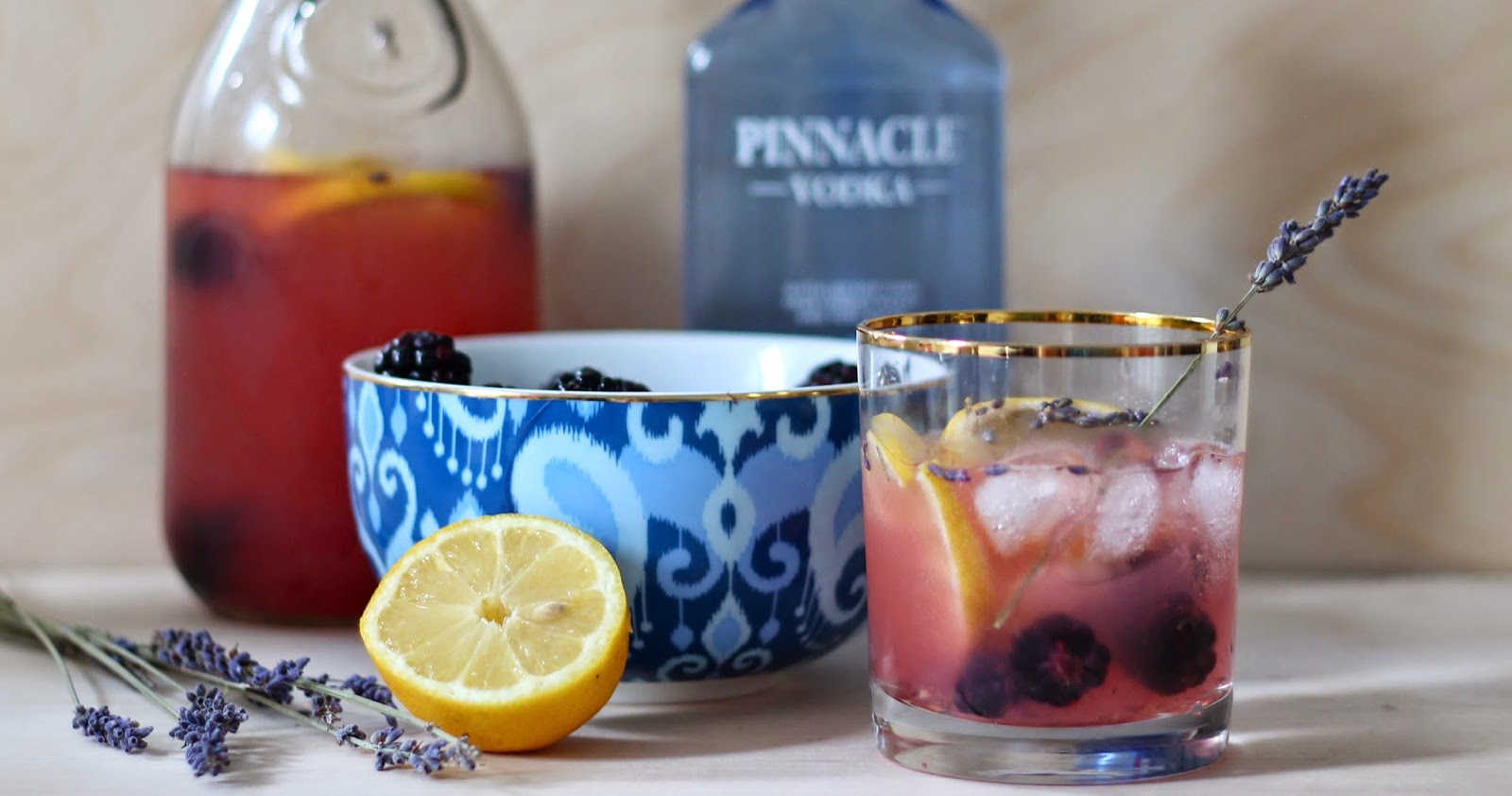 Spiked Blackberry Lavender Lemonade | TfDiaries By Megan Zietz