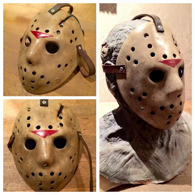 Screen-Used Jason Voorhees Head Cowl And Goalie Mask From 'Jason Lives'