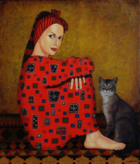 Zviad Gogolauri, Woman in red