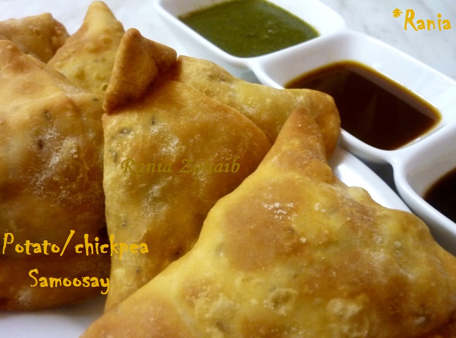 Rania Work With Sugar N Spice Potato Chickpea Samosay