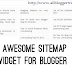 Premium 3 Column Sitemap Widgets with Thumb for Blogger with Customisations