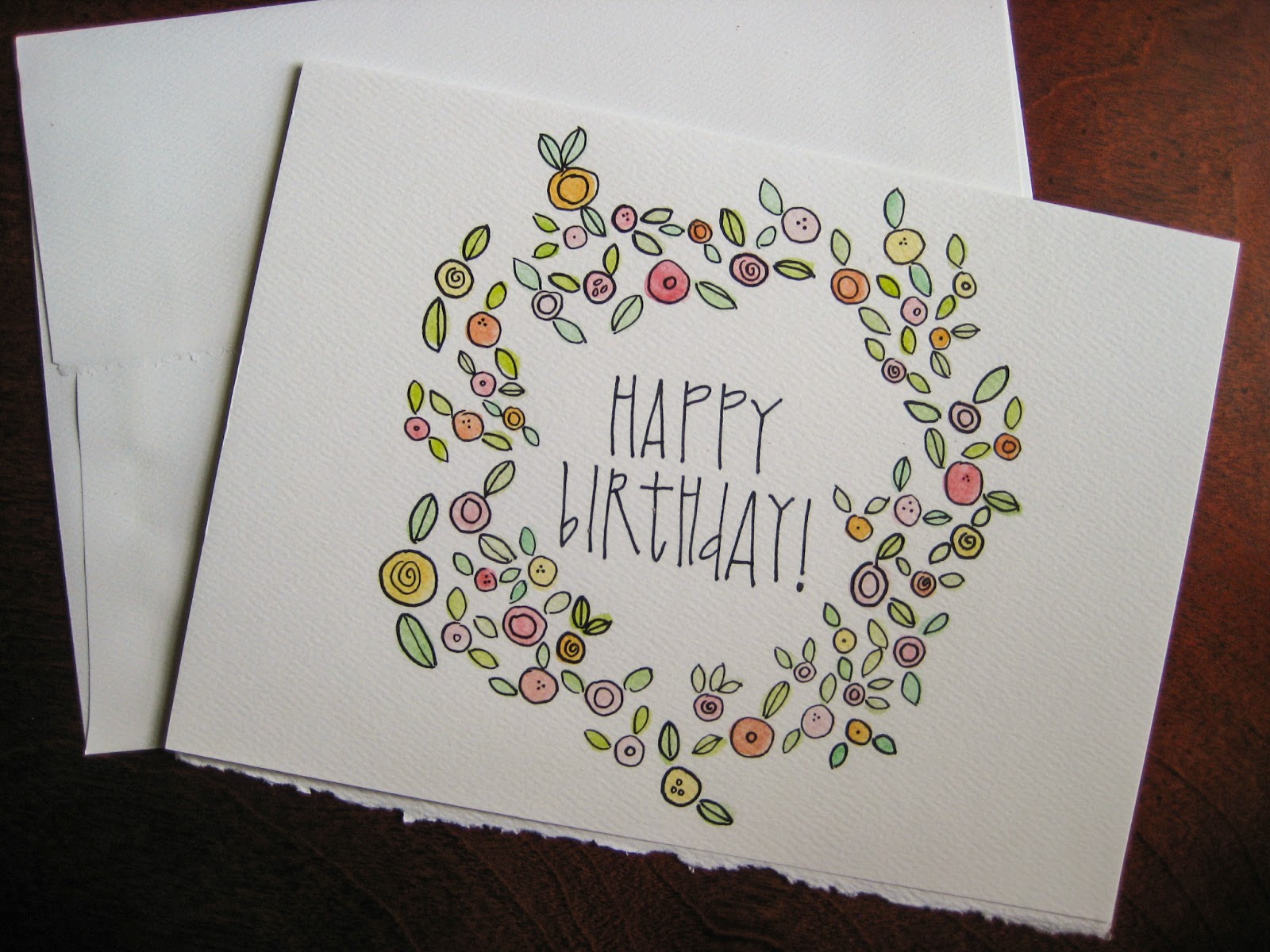 handmade cards on etsy The Red Pencil Box