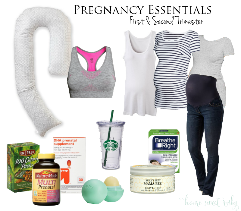 Pregnancy Essentials Home Sweet Ruby
