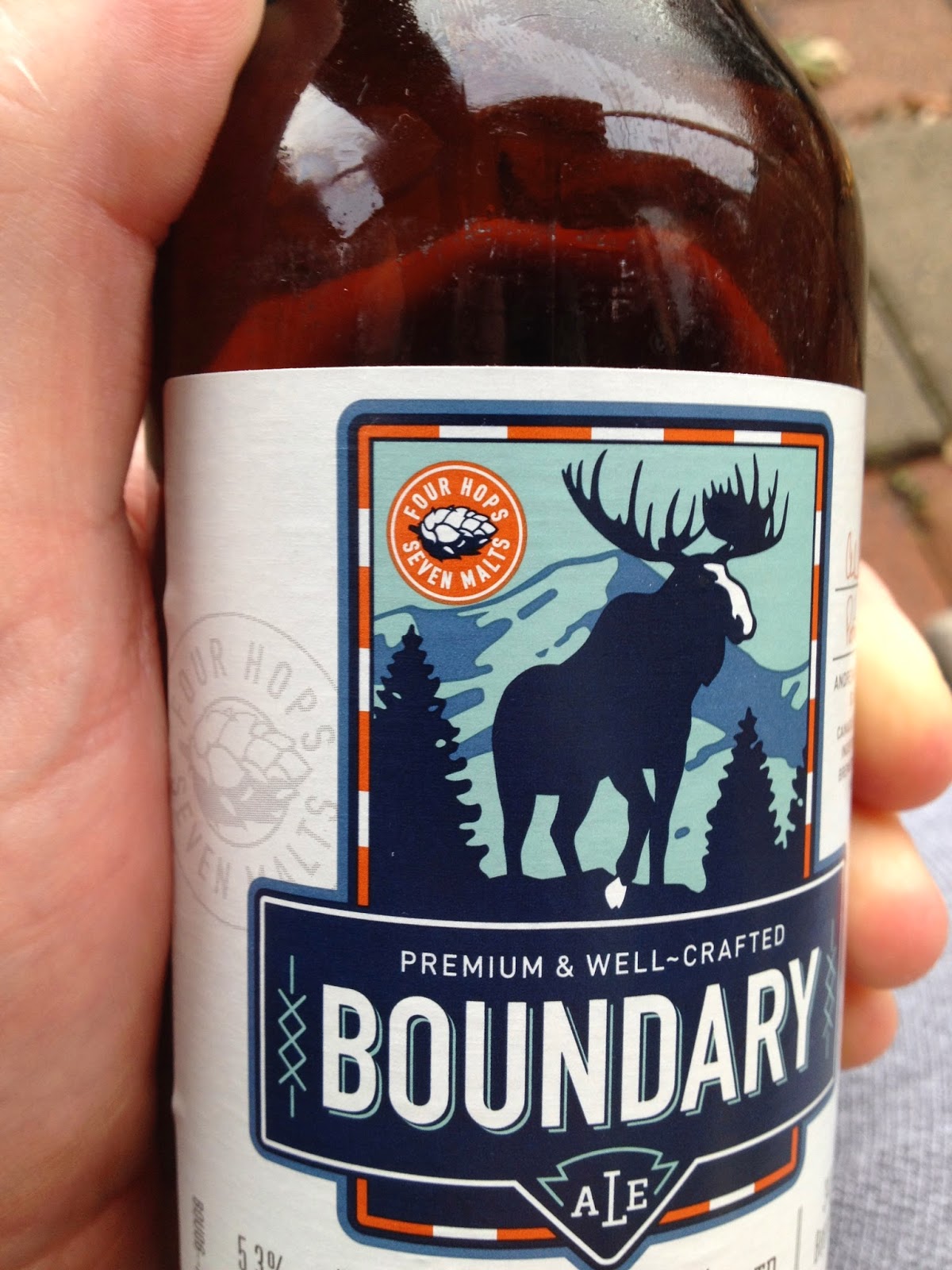 Stout Man in a Bitter World Boundary Ale