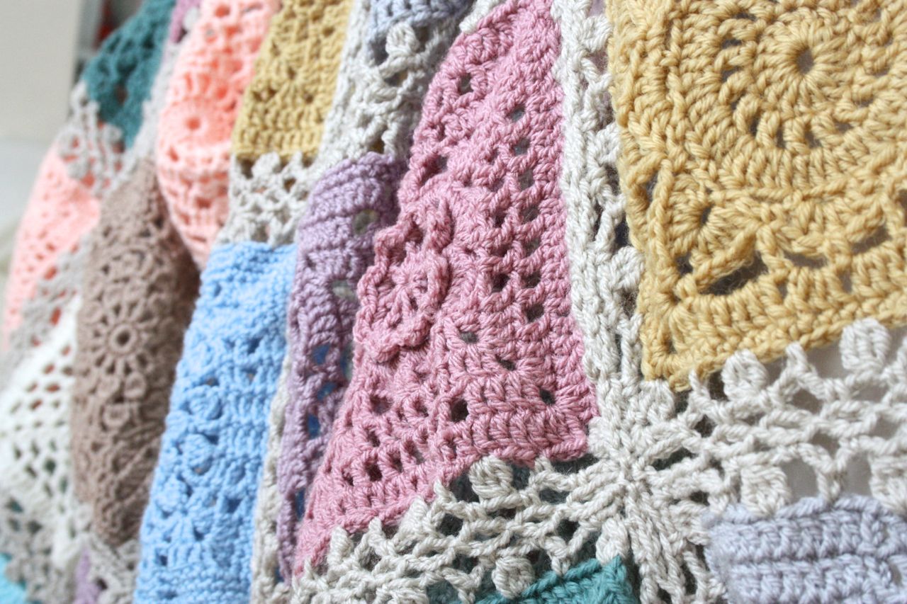 Vintage Sampler Blanket
