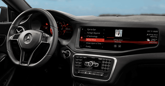 QNX 2014 technology concept car - infotainment system
