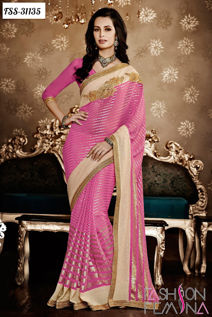 Wedding Designer Sarees 2016 Online Collection In India