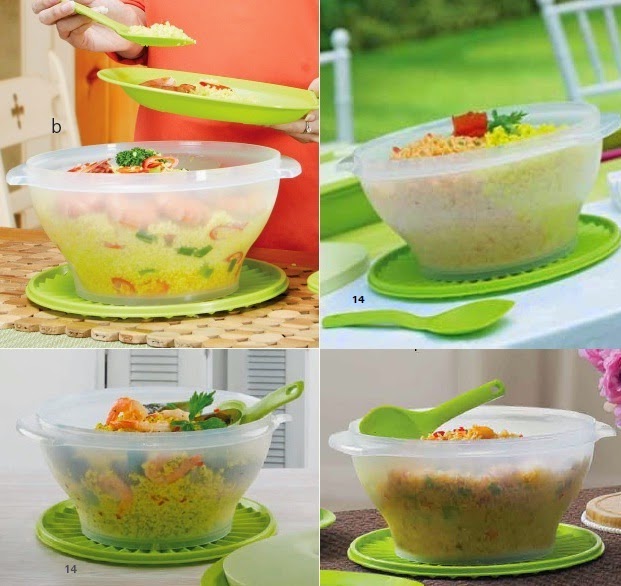Tupperware Promo Large Rice Bowl with Spoon Tupperware