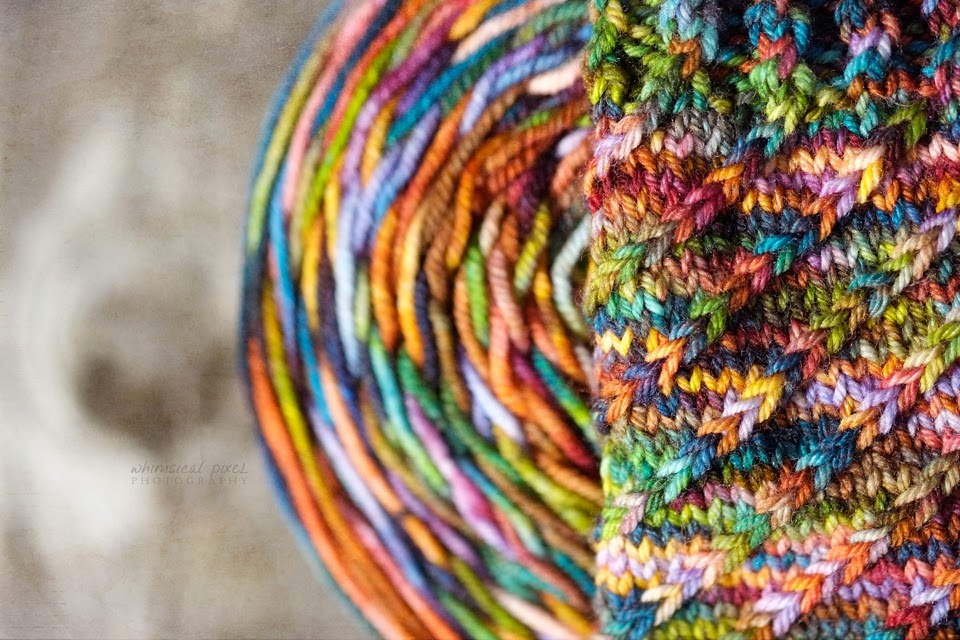 We Heart Yarn autumn rainbow