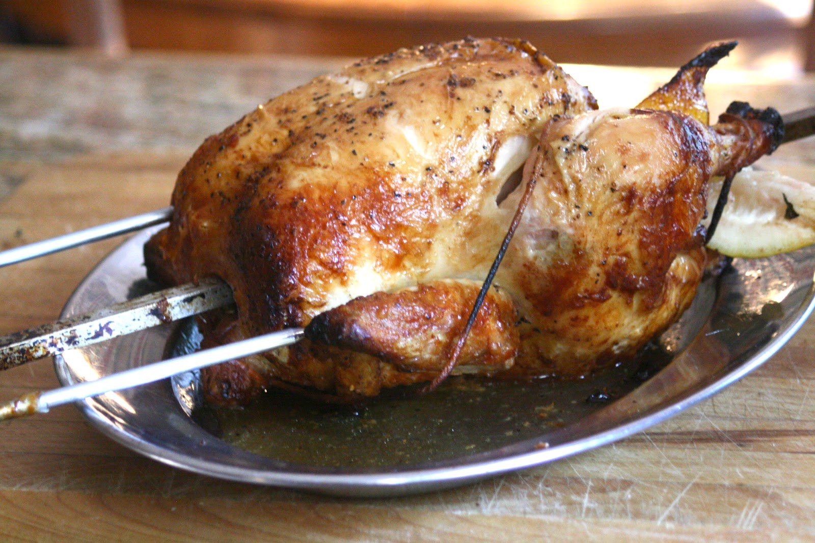 CupcakesOMG!: At Home Rotisserie Chicken