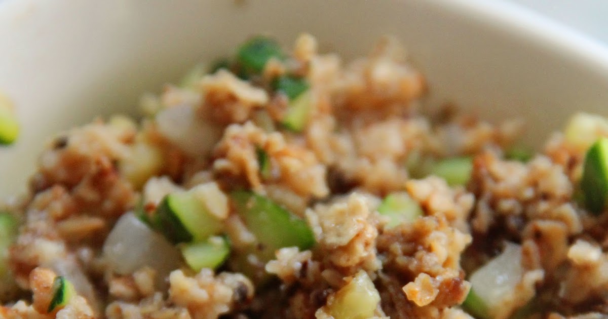 Jo and Sue Savory Zucchini Oatmeal (single serving)