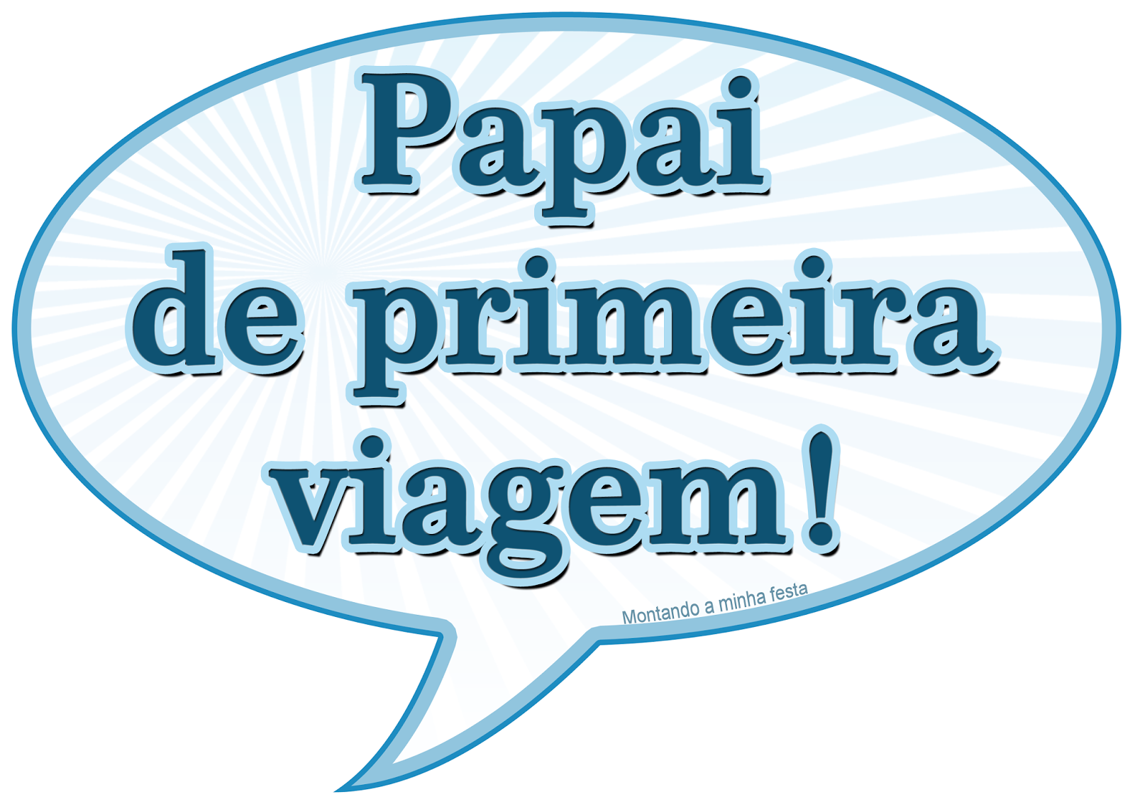 Plaquinhas divertidas para o dia dos pais! | Montando minha festa