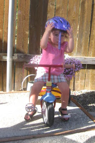 Marin was determined to put on her own helmet