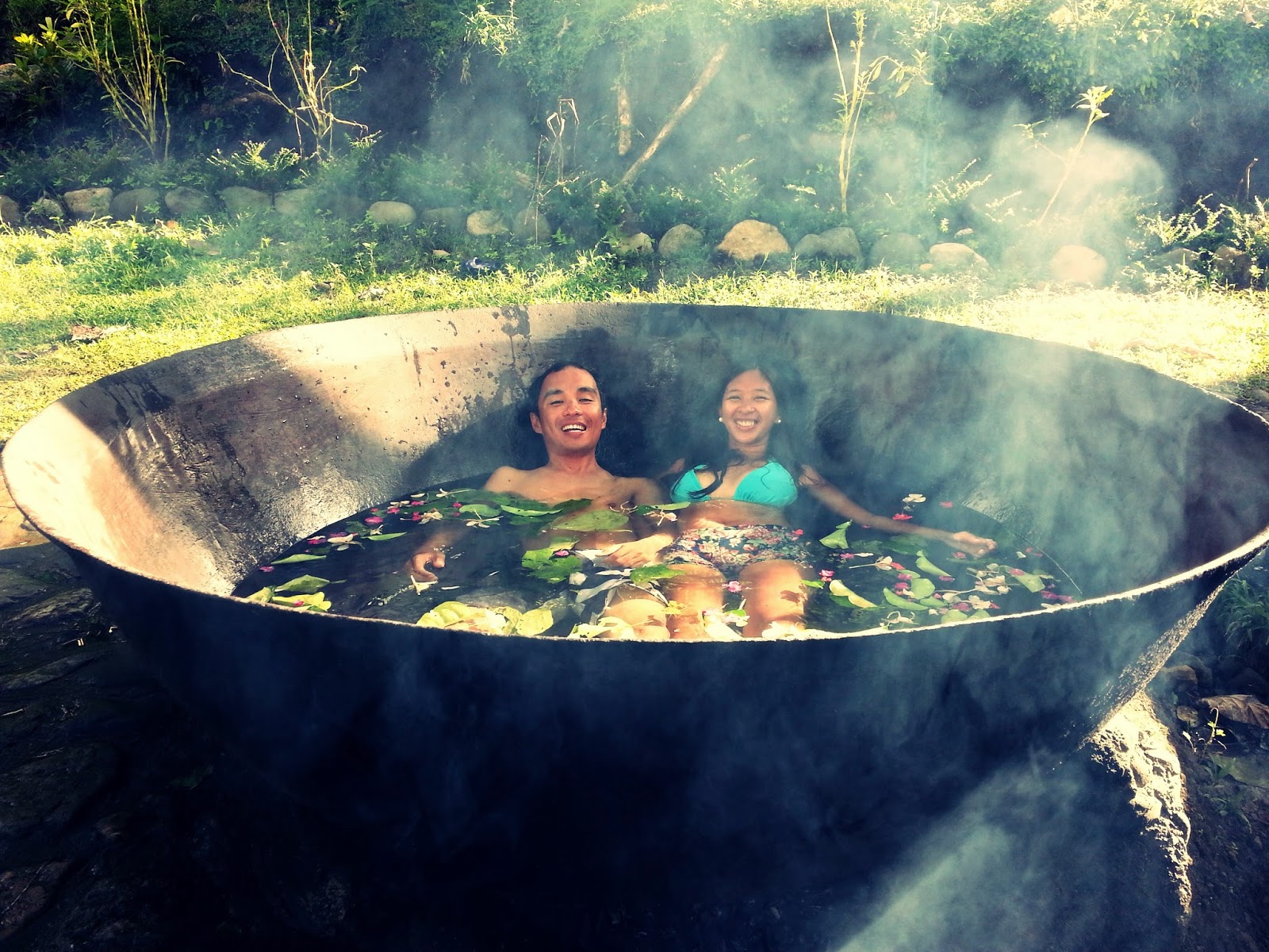DIY Antique Kawa Hot Bath