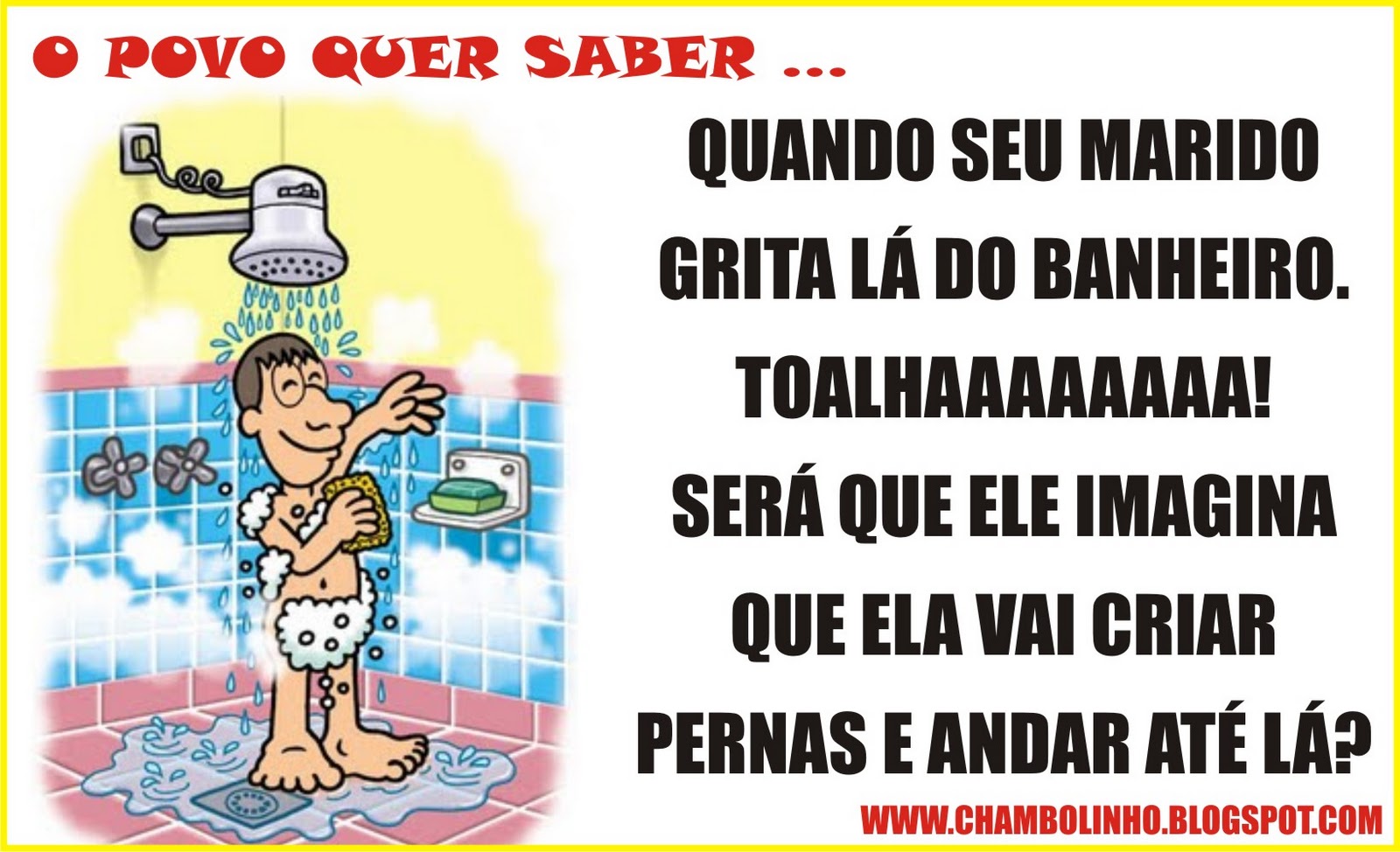 Recadinho O Povo Quer Saber