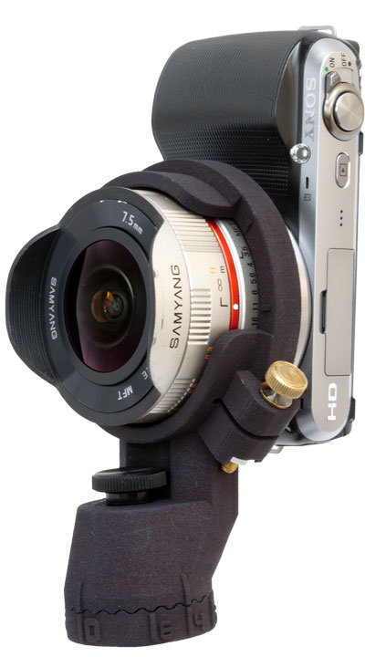 sony nex panorama head rokinon samyang fisheye