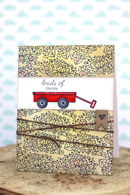 Loads of Thanks Wagon Card for Newton's Nook Designs