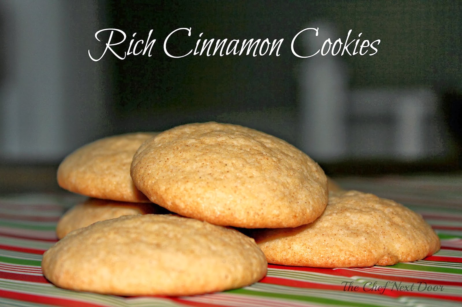 Rich Cinnamon Cookies