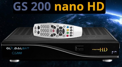 NOVA ATUALIZAÇÃO GLOBALSAT GS200 NANO HD VERSÃO 165  10/07/2014 GS+200+NANO+HD