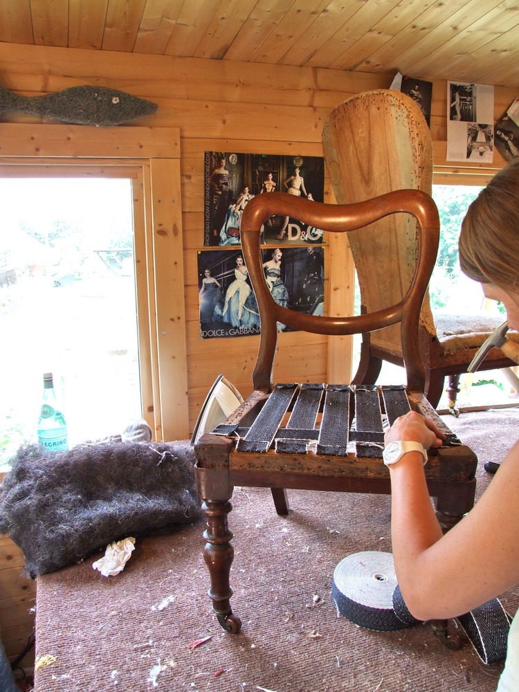 the upholstress How to Upholster a Dining Chair