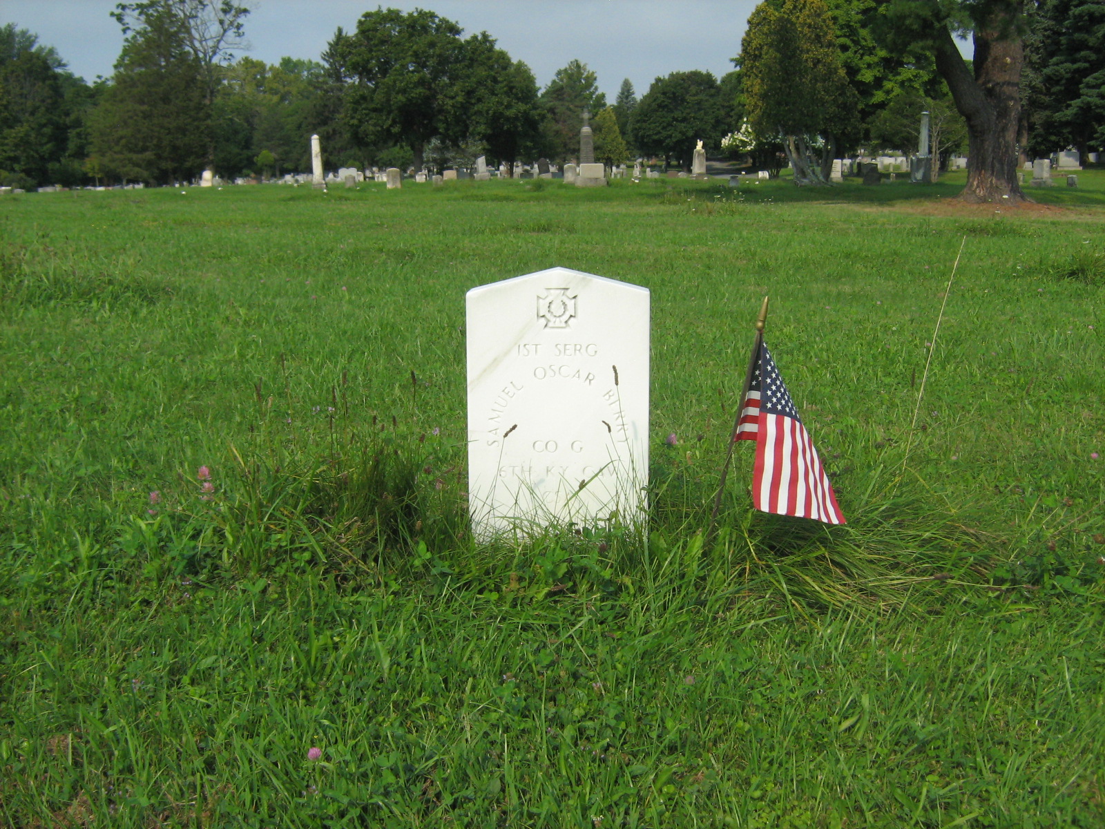Albany Rural Cemetery Beyond The Graves August 2011