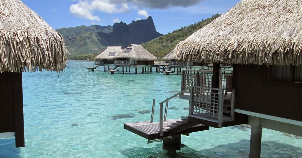 Moorea Bungalows sur pilotis de l'hôtel Hilton Moorea Lagoon Resort & Spa