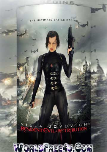 Movie : Resident Evil Retribution 2012 720p Dual Audio