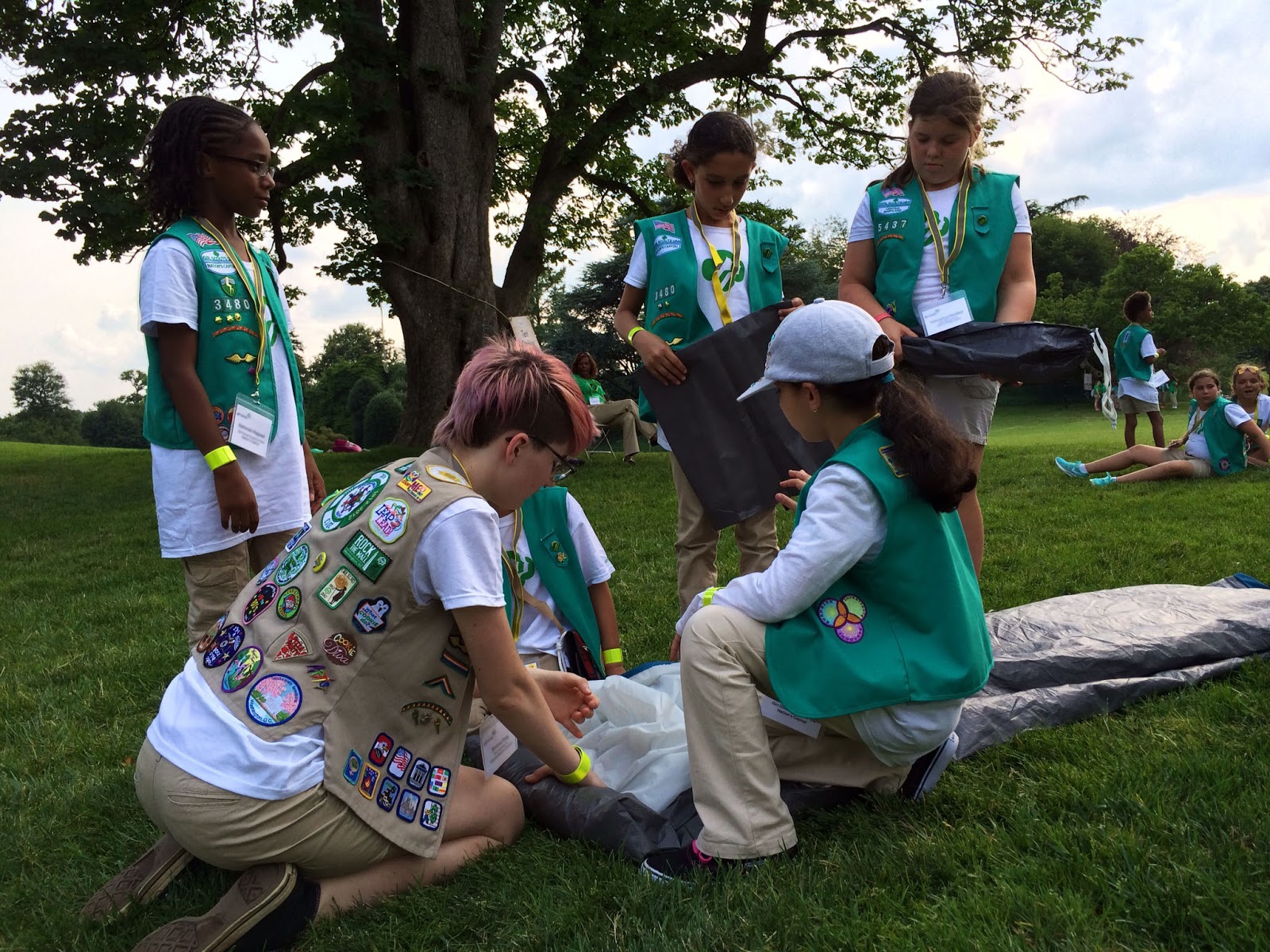 Photo Rundown White House Campout Girl Scout Blog