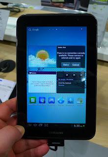 Galaxy Tab 2 7.0 hand on