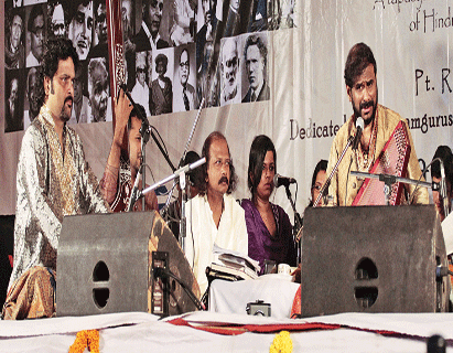  A musical marathon concert by classical singer Pandit Ramesh Narayan