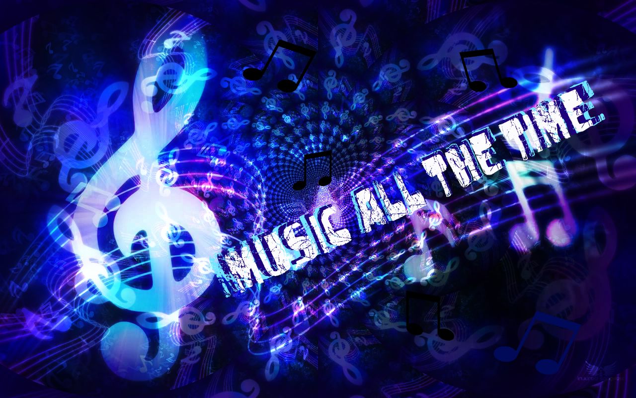 music all the time