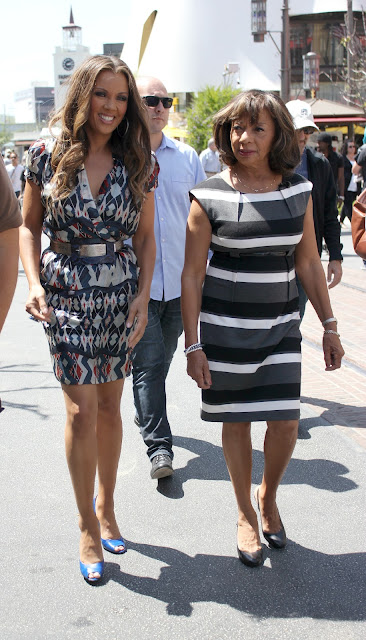 Vanessa williams and mother