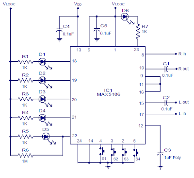 Digital Volume Control based IC MAX5486