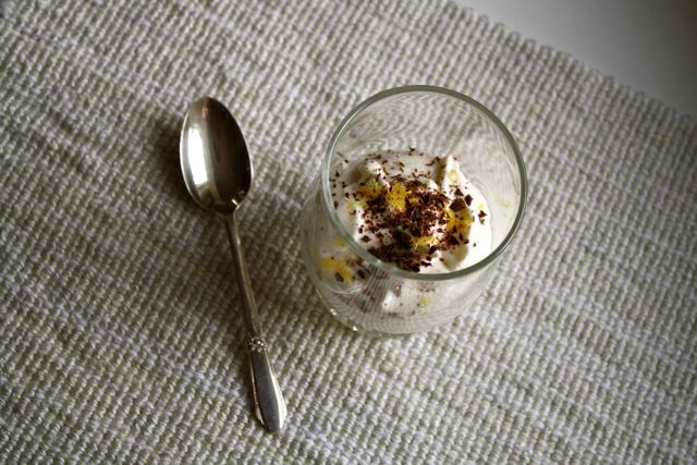 Dollop of Cream lemon syllabub