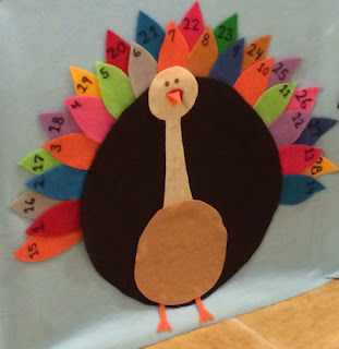 completed turkey felt project
