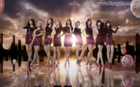 SNSD ในมิวสิควีดีโอเพลง “Time Machine”