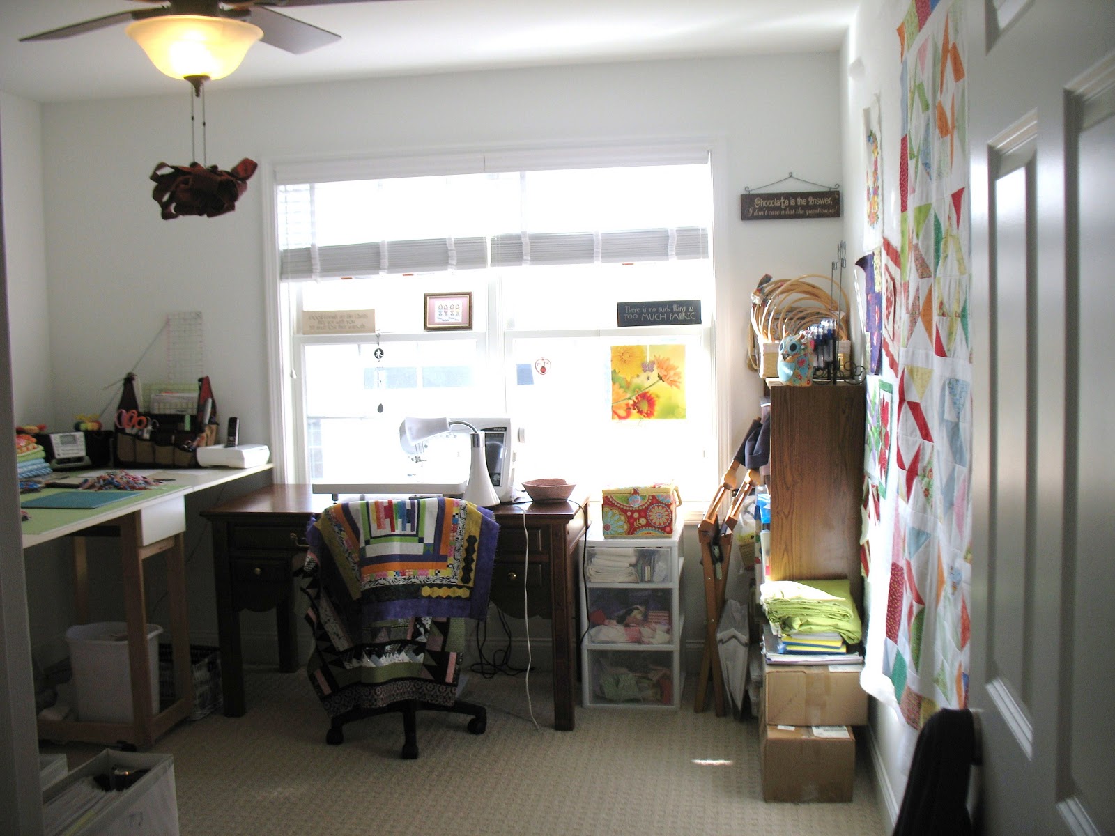 Crayon Box Quilt Studio Before And After