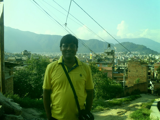 Manoj Bhawuk's Nepal tour- Swayambhu Temple