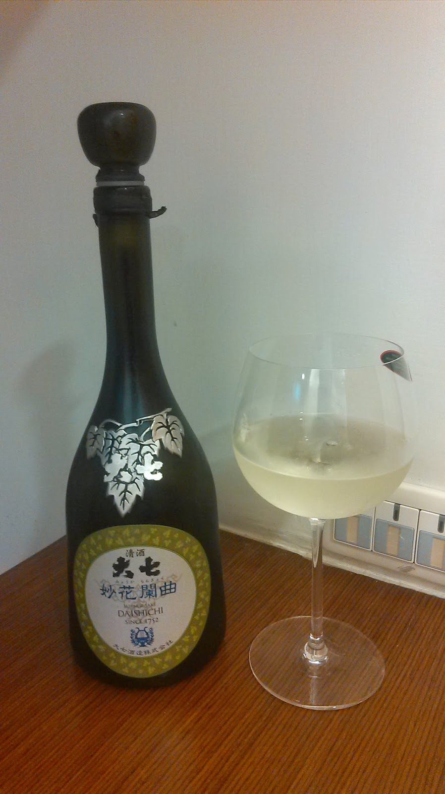 roger s sake a midway toward the sake 清酒の途中 大七酒造妙花闌曲