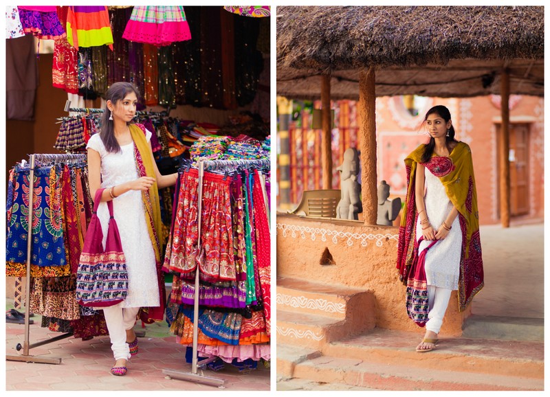indian fashion blog the girl at first avenue top indian fashion blog, traditional wear indian fashion blog, white churidar bandhani indian fashion blog