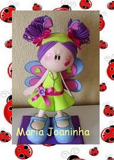 Espaco Educar Fofuchas Com Molde E Passo A Passo Moldes De Boneca Fofucha Em Eva 3d