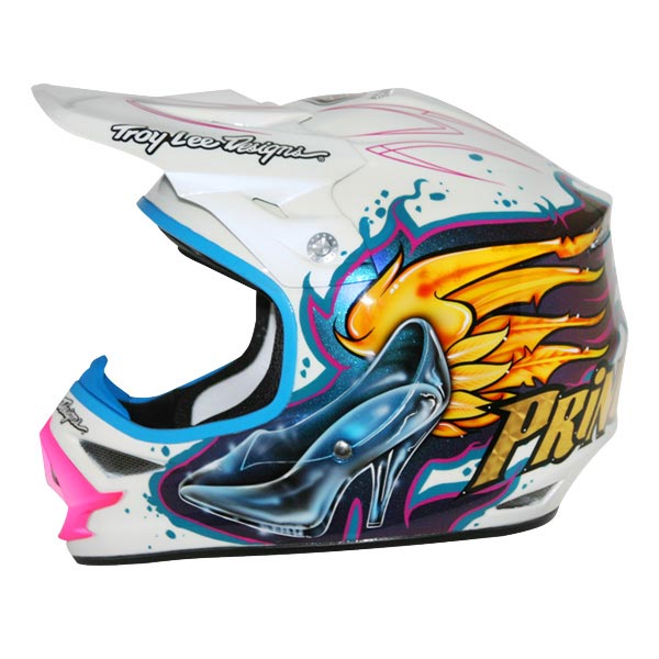 Racing Helmets Garage TLD AIR Helmet "Princess" 2012 by Troy Lee Designs
