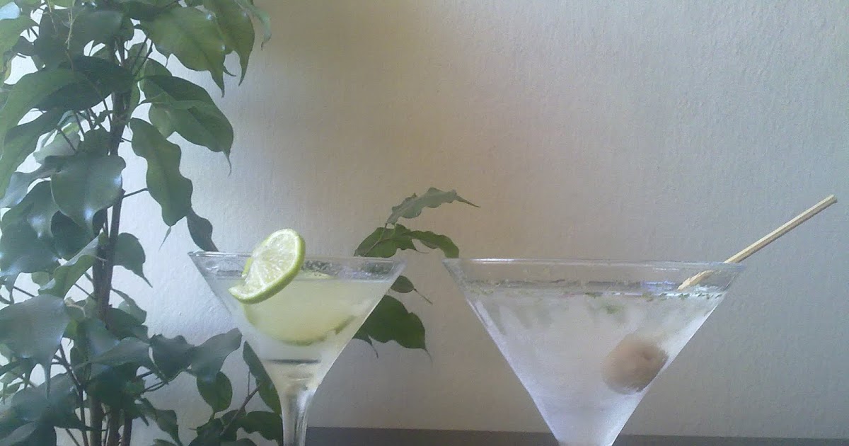 Deneysel Mutfak Naneli Dry Martini ve April Rain Kokteyl (Mint Dry