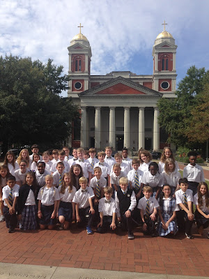 Montgomery Catholic 6th Grade Field Trip for Mass of Consecrated Life 1