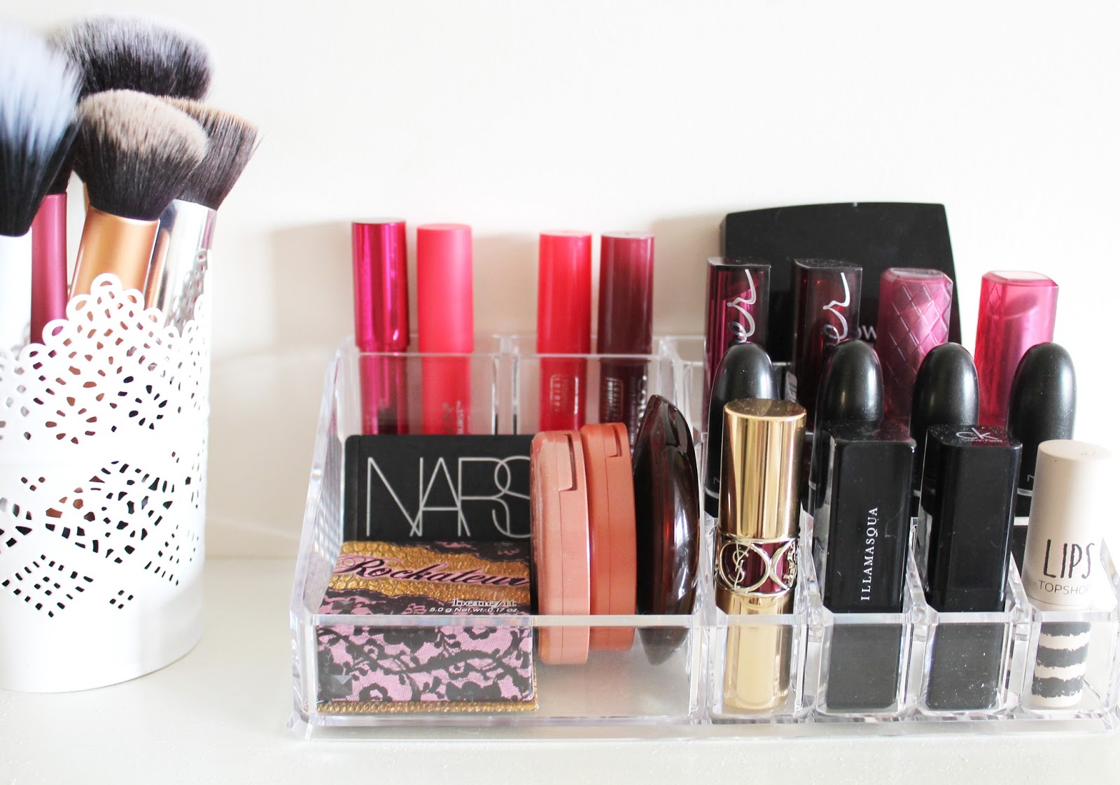 New In Acrylic Lipstick Storage Style and Splurging
