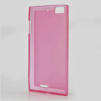 Pudding TPU Jelly Case Cover Protector for Lenovo K900 - Pink Pudding TPU Jelly Case Cover Protector for Lenovo K900 - Pink