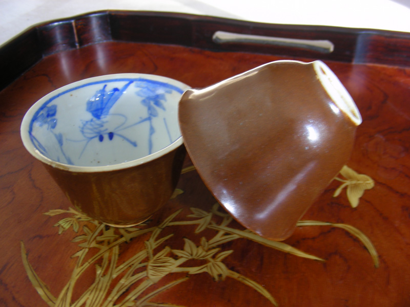 Tea Obsession 1700's Antique Batavian Cups