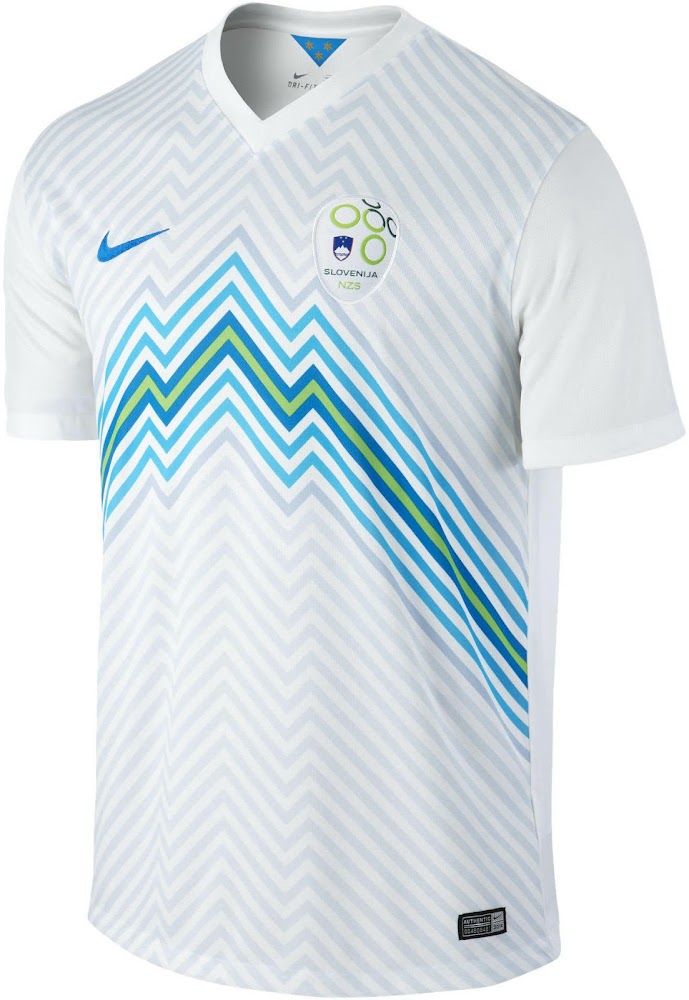 Slovenia 2014 Home and Away Kits Released Footy Headlines