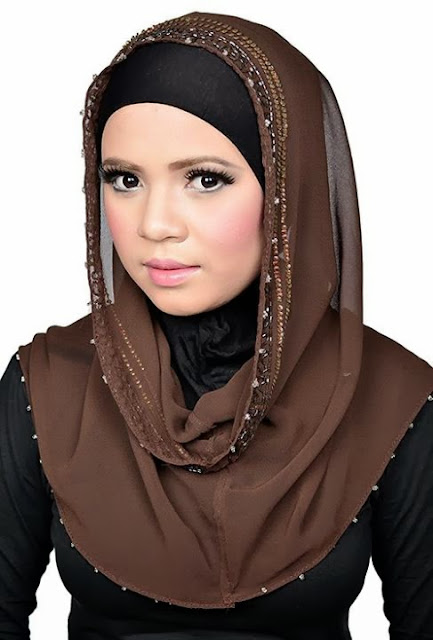 Hijab mousseline