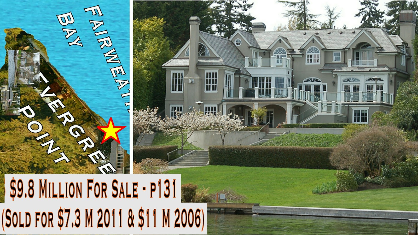 Lake Washington Cruising Medina Evergreen Point Mansions